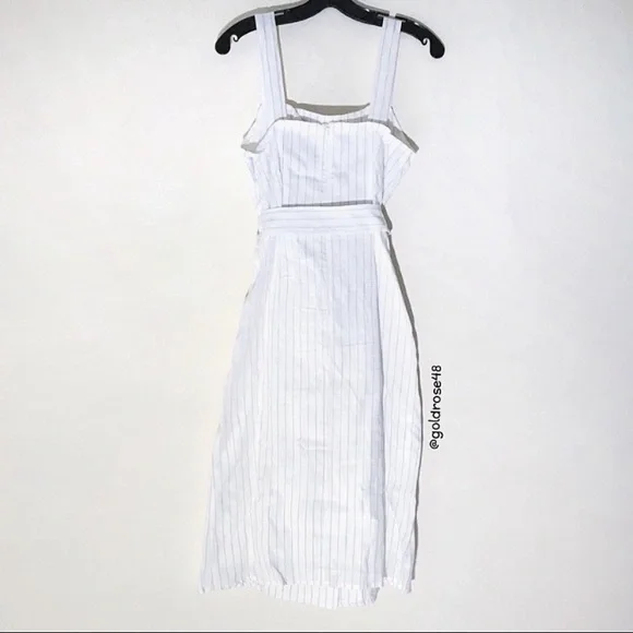 Reformation Palma dress in Gordon Stripe - Picture 3 of 9